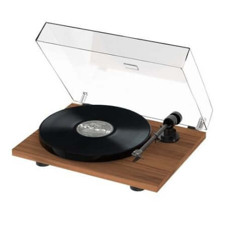 เครื่องเล่นแผ่นเสียง PROJECT : E-1 PHONO (พร้อมหัวเข็ม AUDIO TECHNICA รุ่น AT 3600L) (สีวอลนัท)